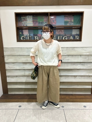 イージーワイドパンツ
