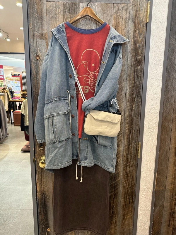 パウダー加工スカート