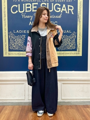 ワッペン刺繍スタンドジャケットを着てみた！