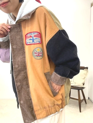 古着みたいなジャケット