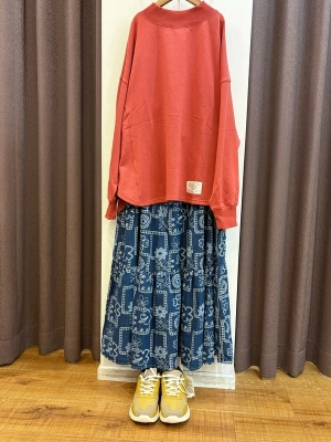 ★裏毛モックネックプルオーバー⭐︎